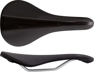 Fabric Line 142 Shallow Elite Bike Saddle - Black Black - 142mm Wide, Black Black